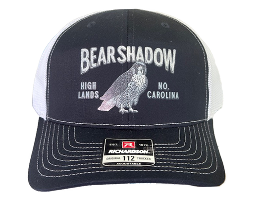2024 Bear Shadow Navy Mesh Back Hat