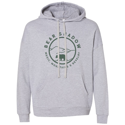 2024 Bear Shadow Pull-Over Grey Hoodie